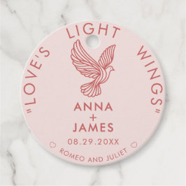 Anpassningsbar Modern Elegant Ett par Snyggtar Hjä Gåvor Etiketter