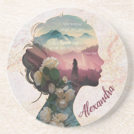 Anpassningsbar Modern Elegant Kortsakens inspirati Underlägg