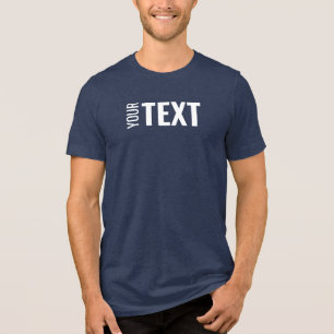 Anpassningsbar Modern Elegant Text Template Manar T Shirt