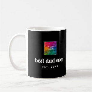 Anpassningsbar Modern enkel mall Bästa Pappa någon Kaffemugg