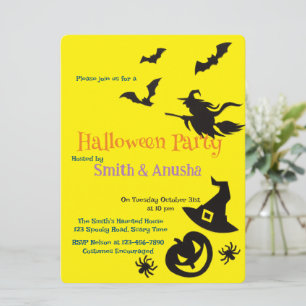 Anpassningsbar Modern Halloween fest Spara datum - Datumet