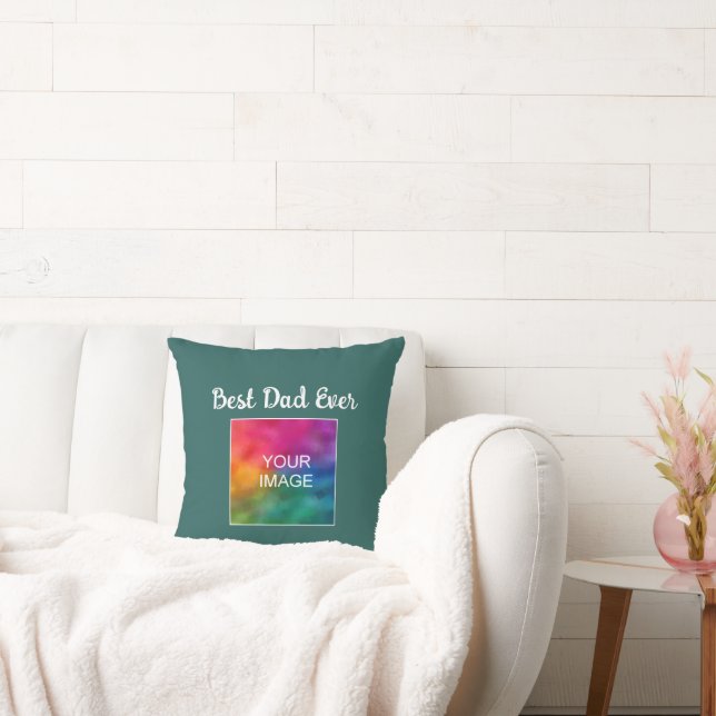 Anpassningsbar Modern Hand Script Template Best Pa Kudde (Soffa)