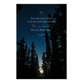 Anpassningsbar Modern liggande inspirationsoffert Perfect Poster