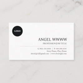 Anpassningsbar Modern minimal Professionell normal Visitkort