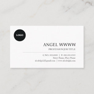 Anpassningsbar Modern minimal Professionell normal Visitkort