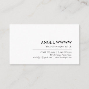 Anpassningsbar Modern minimal Professionell normal Visitkort