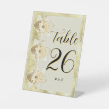 Anpassningsbar modern narcisblomma med guld ram