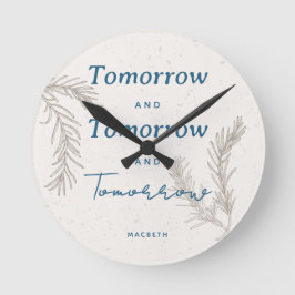 Anpassningsbar Modern Simple Anpassningsbar Elegan Rund Klocka