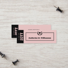 Anpassningsbar Modern Studenten Namn-kortinfogning