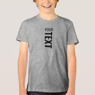 Anpassningsbar Modern Youth Kids Boys Girls Unisex T Shirt
