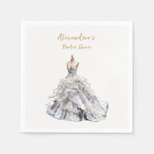 Anpassningsbar Möhippa Bröllop Dress