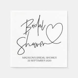 Anpassningsbar Möhippa Party Decor Cocktail Napkin Pappersservett