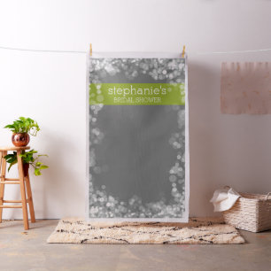 Anpassningsbar Möhippa Photo BackDrop Charcol Boke Tyg