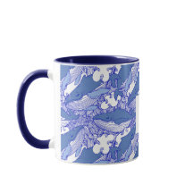 Anpassningsbar Monochromatic Blue Humpback Whale