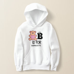 Anpassningsbar monogram B är för björnsöt djur T Shirt