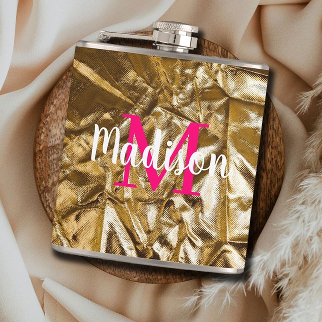 Anpassningsbar Monogram Birthday Gift Maka, Bride, Fickplunta (Skapare uppladdad)