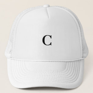 Anpassningsbar Monogram C Logotyp Abhaya Libre Med Keps