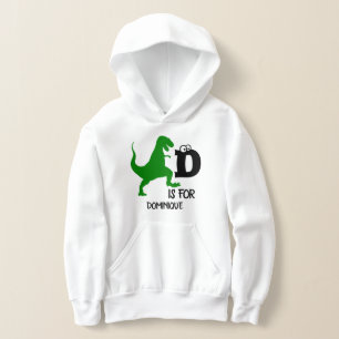 Anpassningsbar monogram D är avsett för Dinosaur s T Shirt
