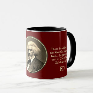 Anpassningsbar Monogram FREDERICK DOUGLASS Mugg