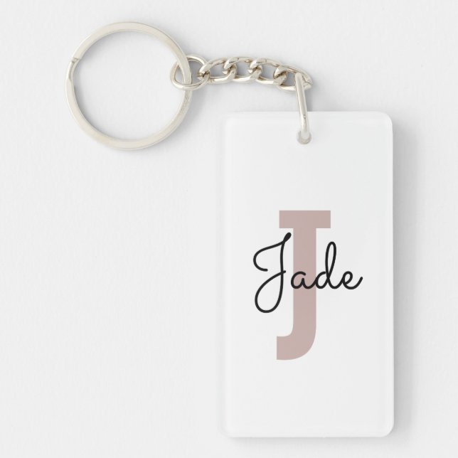 Anpassningsbar Monogram Gift för Namn från och med (Framsidan)