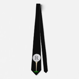 Anpassningsbar Monogram Golf Tie Slips