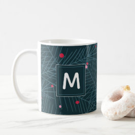Anpassningsbar Monogram Helgdag julklapp Kaffemugg