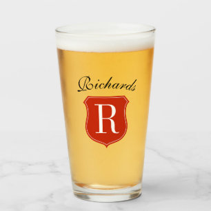 Anpassningsbar monogram logotyp tumör glaspresenti glaskopp