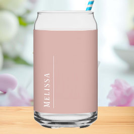 Anpassningsbar monogram, modern  rosa