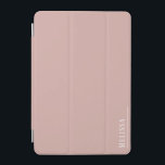 Anpassningsbar monogram, modern  rosa iPad mini skydd<br><div class="desc">Enkelhet är ofta den bästa konsten: Enkel typografi och en modern rosa färg ge är en elegant lätt. Perfekt gåva till henne, för en rad tillfällen, bland annat födelsedagar, jul, Mors dag och studenten. Cute, trendig och personligt, det är en gåva hon kommer att ta hand om. Se samlingen "Färg...</div>