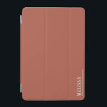 Anpassningsbar monogram, modern terracotta färg iPad mini skydd<br><div class="desc">Enkelhet är ofta den bästa konsten,  enkel typografi och modern terracotta färg ge är en elegant lätt. Perfekt gåva till henne,  för en rad tillfällen,  bland annat födelsedagar,  jul,  Mors dag och studenten. Cute,  trendig och personligt,  det är en gåva hon kommer att ta hand om.</div>