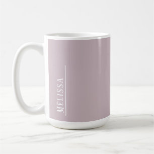 Anpassningsbar monogram, modern utveckling kaffemugg