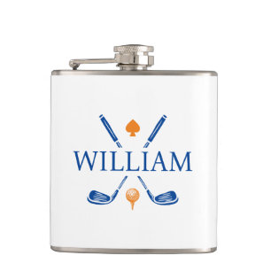 Anpassningsbar Monogram Namn Golf Klubbs Ace Class Fickplunta