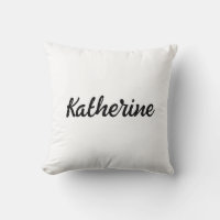 Anpassningsbar Monogram Namn Pure White