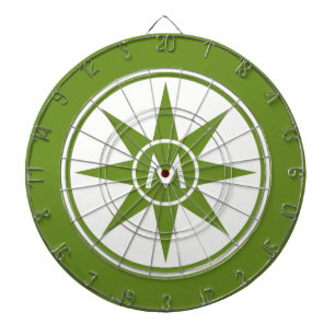 Anpassningsbar monogram och färg-bräda darttavla