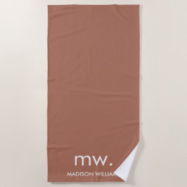 Anpassningsbar Monogram Pastel Elegant Snyggt Mode