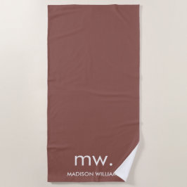 Anpassningsbar Monogram Pastel Elegant Snyggt Mode