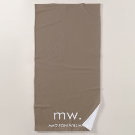 Anpassningsbar Monogram Pastel Elegant Snyggt Mode