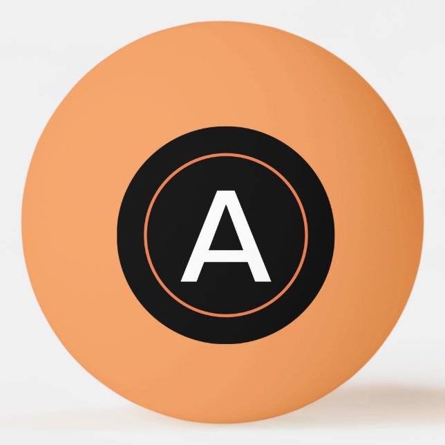ANPASSNINGSBAR MONOGRAM Ping Pong Boll (Framsidan)