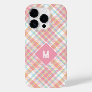 Anpassningsbar Monogram Play/Tartan Mönster