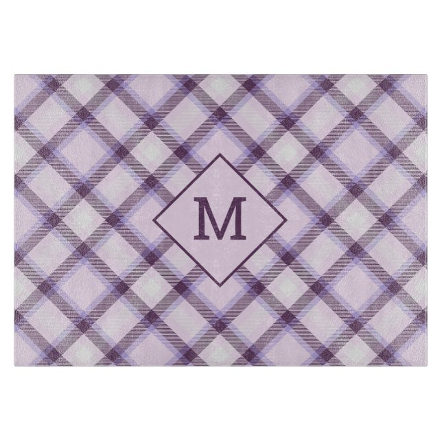 Anpassningsbar Monogram Play/Tartan Mönster (Framsidan)