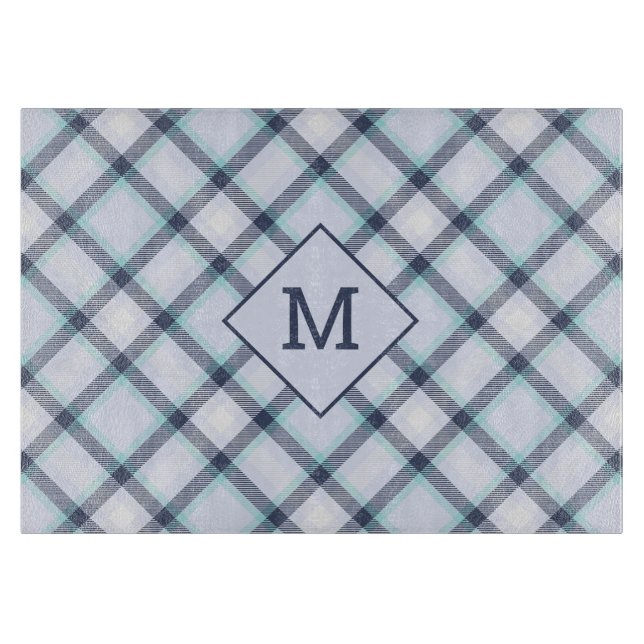 Anpassningsbar Monogram Play/Tartan Mönster (Framsidan)