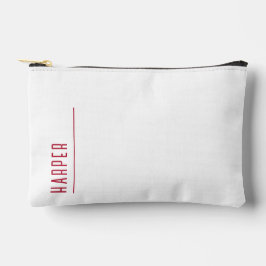 Anpassningsbar monogram, snö vit