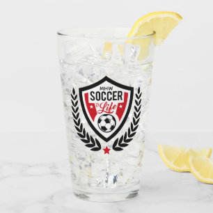 Anpassningsbar Monogram-sökare, Logotyp Glaskopp