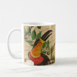 Anpassningsbar Monogram Toucan Kaffemugg