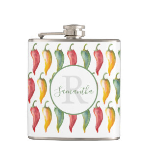 Anpassningsbar Monogram Unik chili-pepparkolv Fickplunta