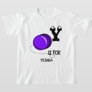 Anpassningsbar monogram Y är avsett för söt roligt T Shirt