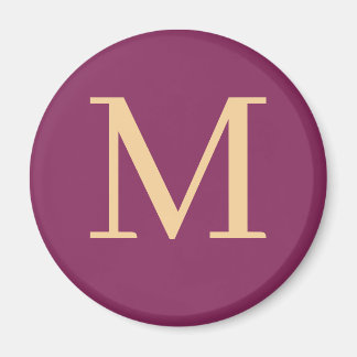 Anpassningsbar monogrammat magnet