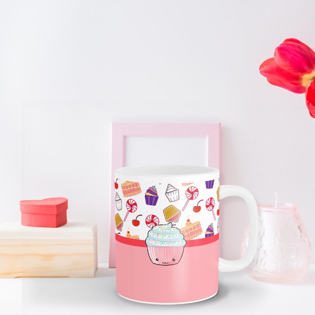 Anpassningsbar mönster muffins Kaffe Mugg (Skapare uppladdad)