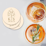 Anpassningsbar Monstera Monogram Spara Logotypen D Underlägg Papper Rund<br><div class="desc">Anpassningsbar Monstera Monogram Spara datum Logotyp Rund Papper Underlägg</div>
