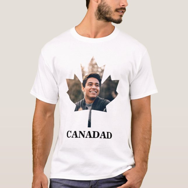 Anpassningsbar Moppel löv-bildfotografi lycklig Ka T Shirt (Framsida)
